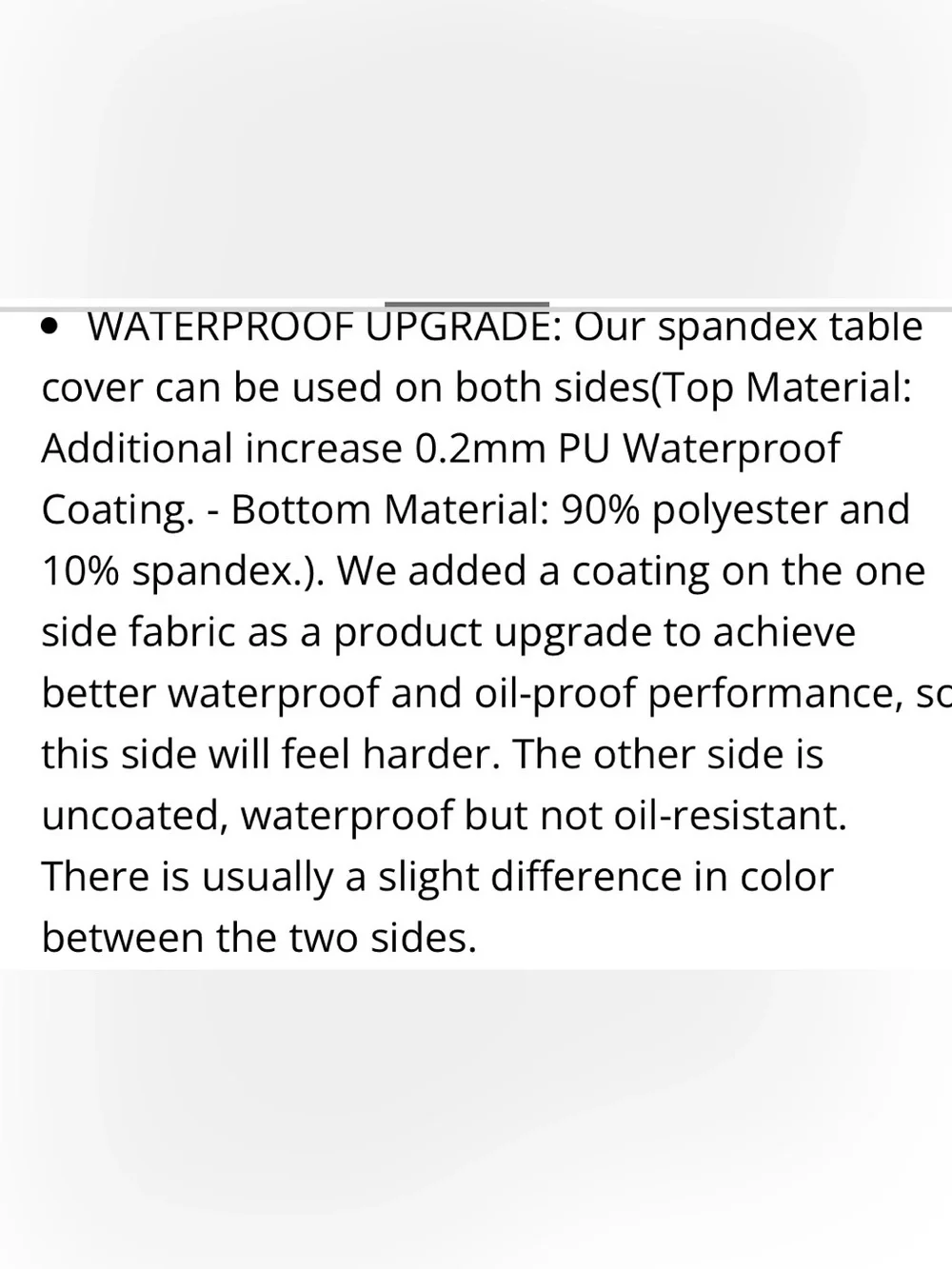 Obstal material polyester